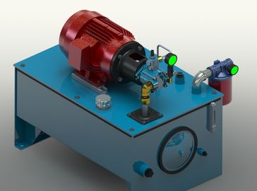 AC380V 4KW Industrial Hydraulic Power Unit For Single Acting Cylinders