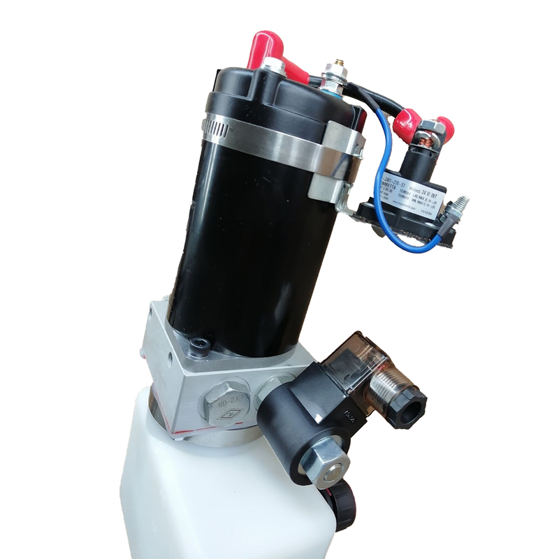 Electric 220V 10L/min 2m Mini Hydraulic Power Packs Steel Body 15kg