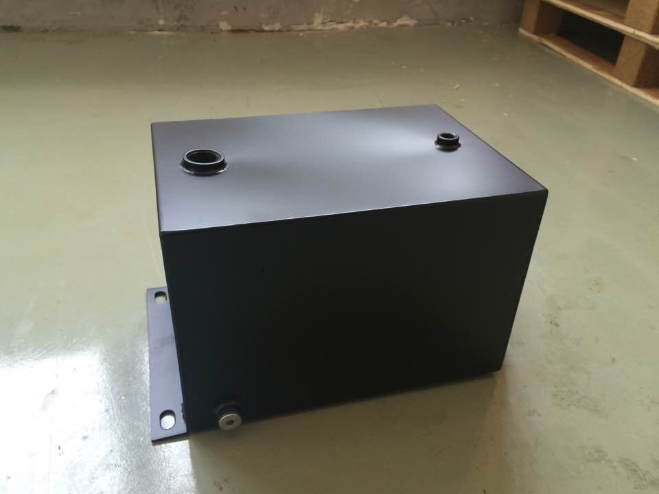 Anti Corrosive 12L Steel Hydraulic square oil tanks For Hydraulic Power Unit