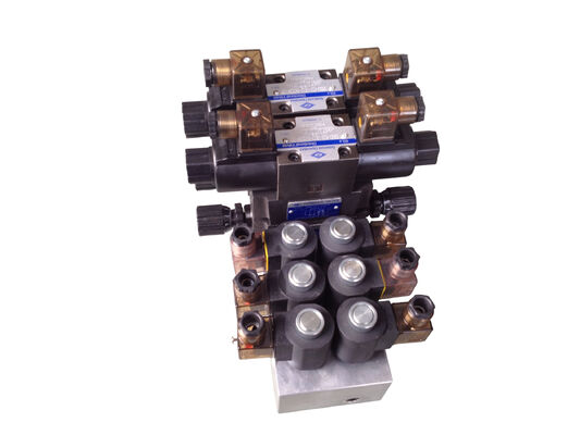G3/8 Hydraulic Flow Control Valve System , 210 Bar Hydraulic Stack Valves