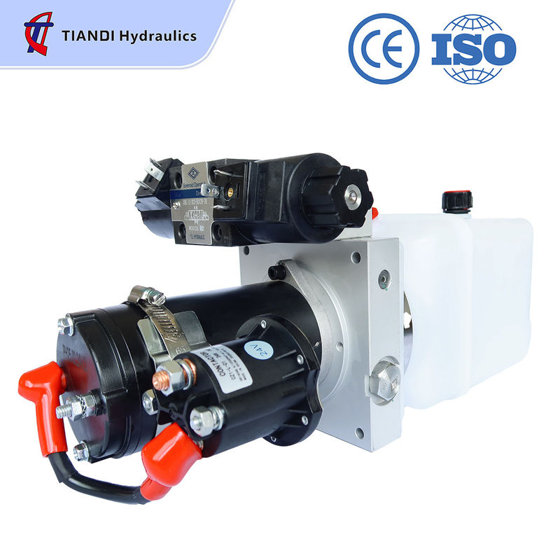 24V 0.5Kw Hydraulic Power Unit with 2L Tank and Solenoid Valve