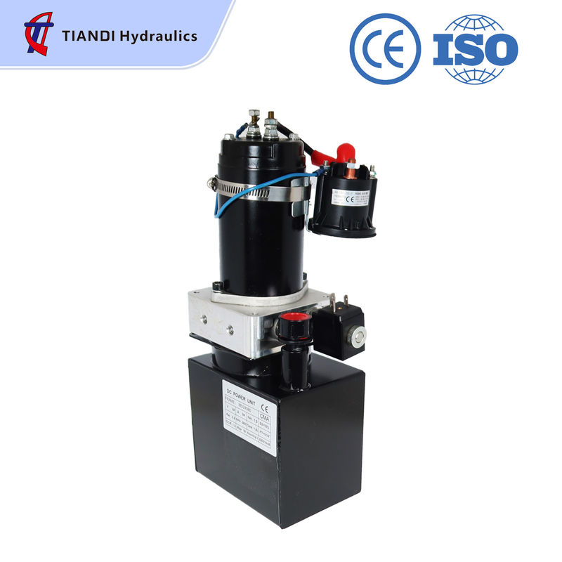 DC 24V 0.8Kw 2 Hp Hydraulic Pump Unit For Trailer