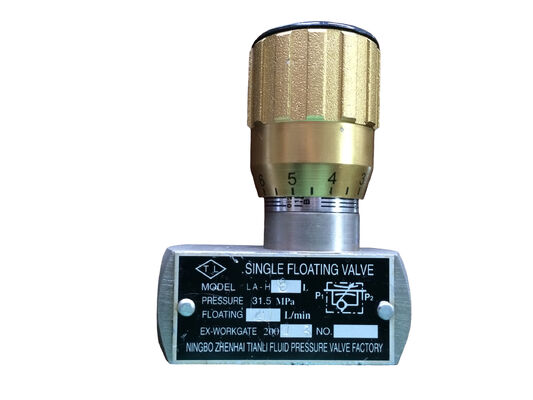 CE Aluminium Electric Hydraulic Flow Control Valve tipe Spool LA-H25L