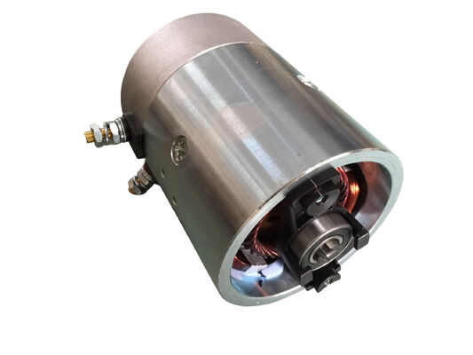 Seng Putih 1600W 12 Volt Motor DC untuk Unit Paket Daya Hidraulik